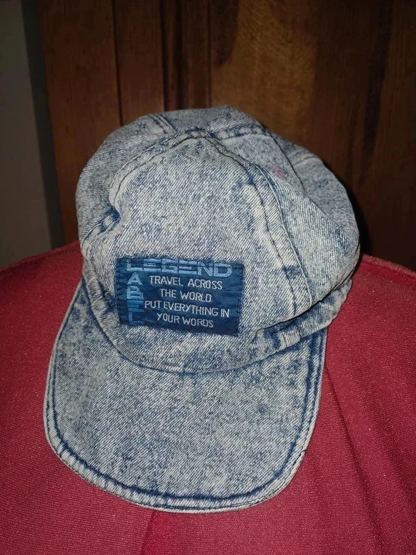 Casquette en jean